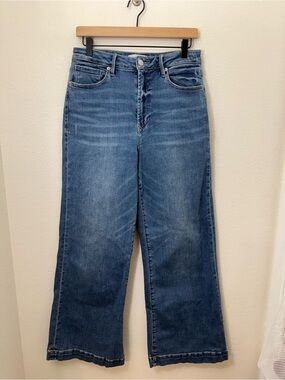 Dailylook Womens Blue Wide Leg Jeans Size 30